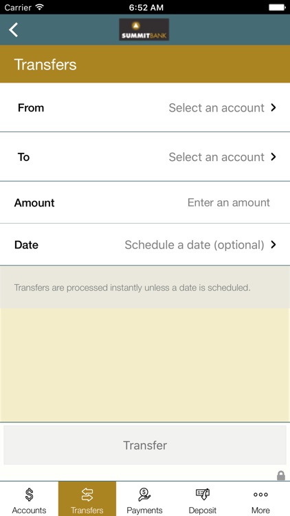 Summit Bank (OR) Mobile Banking screenshot-4