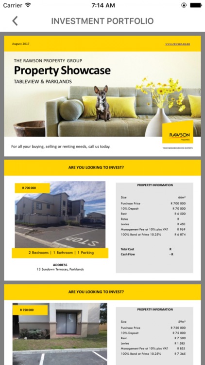 Rawson Properties Tableview screenshot-3