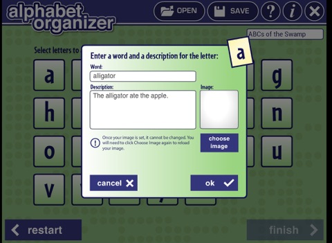 Alphabet Organizer screenshot 2