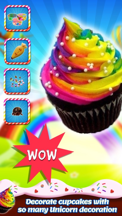 Rainbow Cake Bake Maker Game screenshot-3