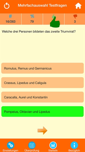 Das Römische Reich Wissenstest(圖2)-速報App