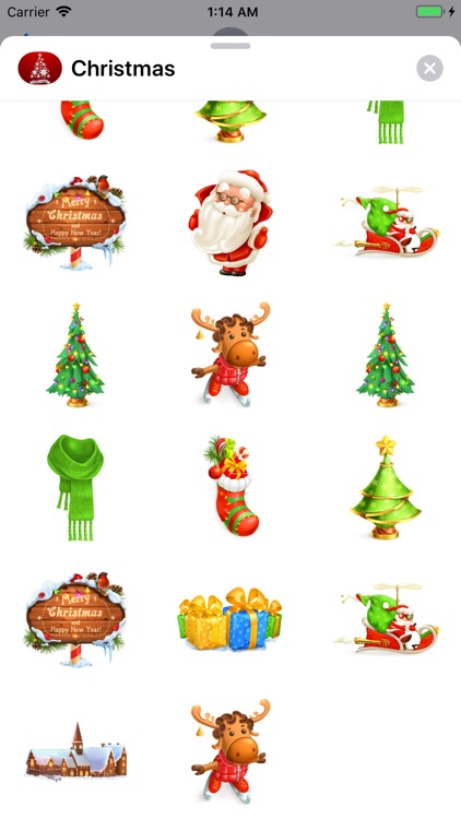 Ho Ho Ho Christmas Stickers IM