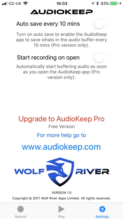 AudioKeep screenshot 3