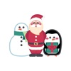 Santa & Friends Sticker Pack