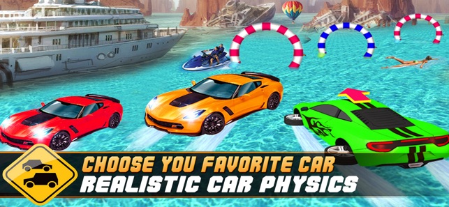 WaterSlide Car Uphill Rush Pro(圖5)-速報App