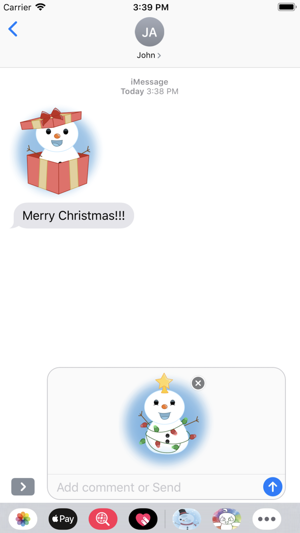 Let It Snowman Stickers(圖4)-速報App