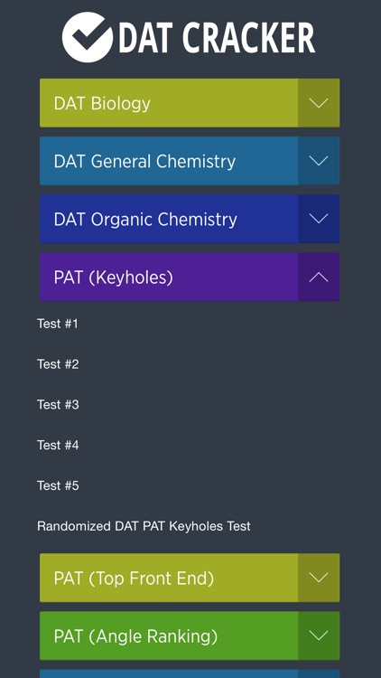 Dental Admission Test (DAT)