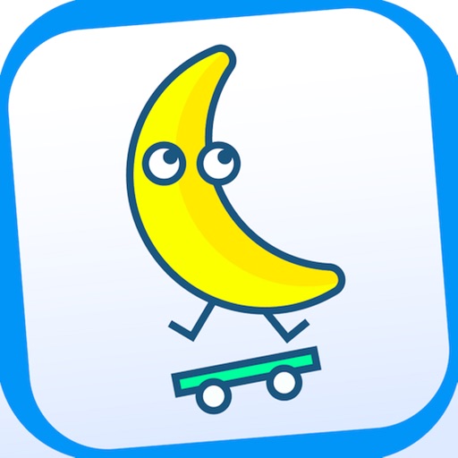 Banana on a Skateboard: GO! Icon