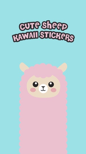 Cute Sheep Kawaii Stickers