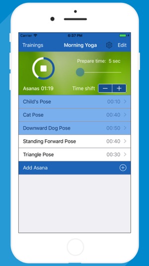 Yoga Timer for interval yoga trainings(圖3)-速報App