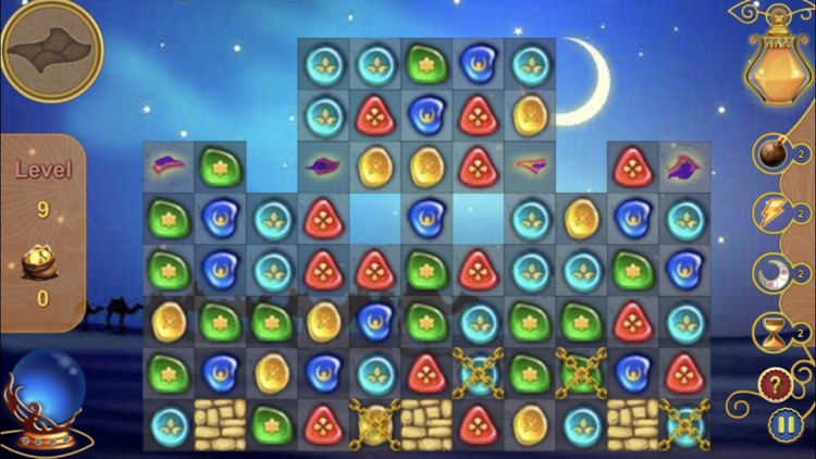 Match 3-1001 Arabian Nights screenshot-4