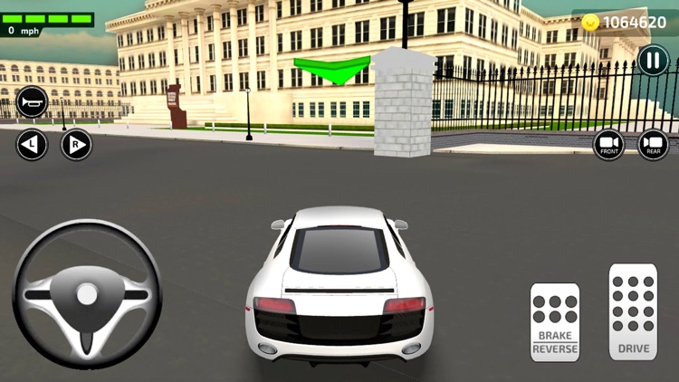 Driving Trump Car Simulator 3D screenshot-0