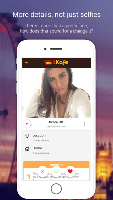 How to cancel & delete 1Kafe - Albanian Dating from iphone & ipad 3