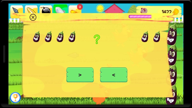 Garden Attack Math Learn Game screenshot-4