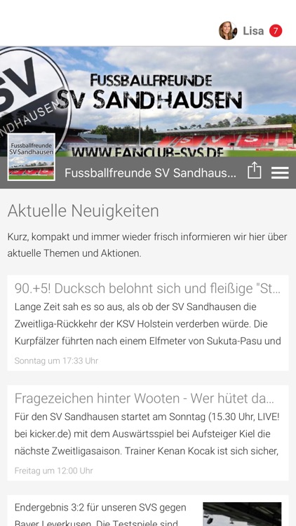 Fussballfreunde SV Sandhausen