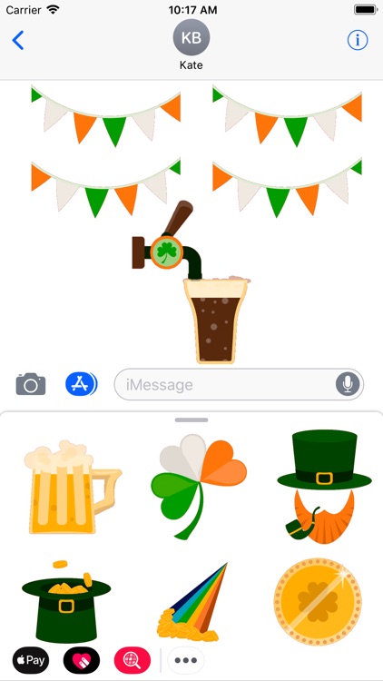 St.Patrick Day animated emoji