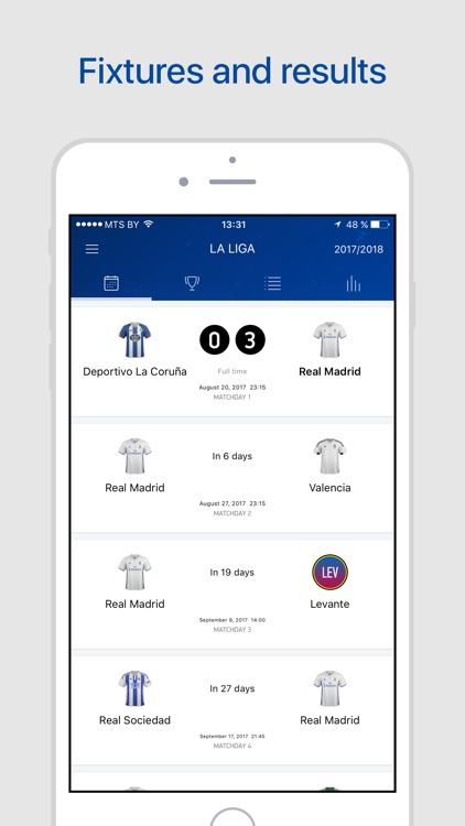 Real Live – Scores & Results. screenshot-3