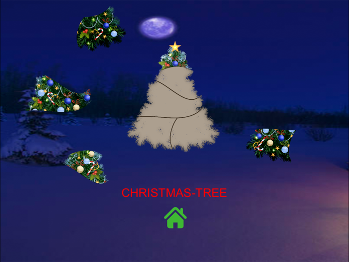 Christmas Puzzle Fun Game