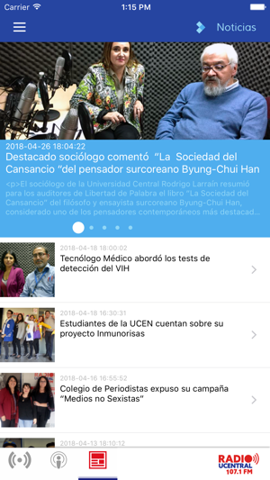 Radio UCentral(圖2)-速報App
