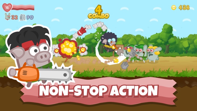Bacon May Die - fun beat'em up fighting game screenshot-0