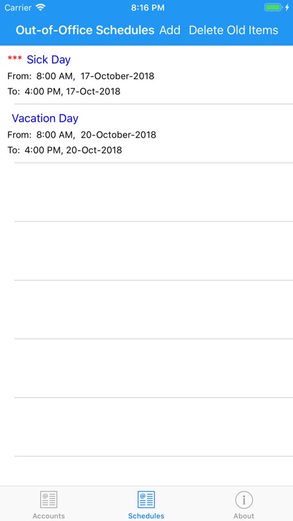 Out-of-Office-Exchange Online screenshot-6