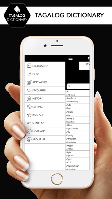 Tagalog Dictionary screenshot 2