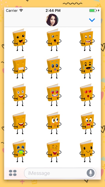 Book Emoji : Animated Stickers