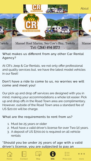 CR'S Jeep and Car Rentals(圖3)-速報App