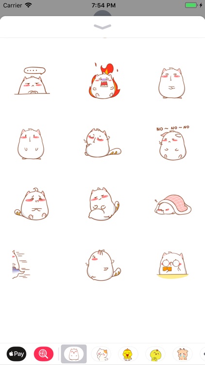 Fat Piggy Cute Stickers