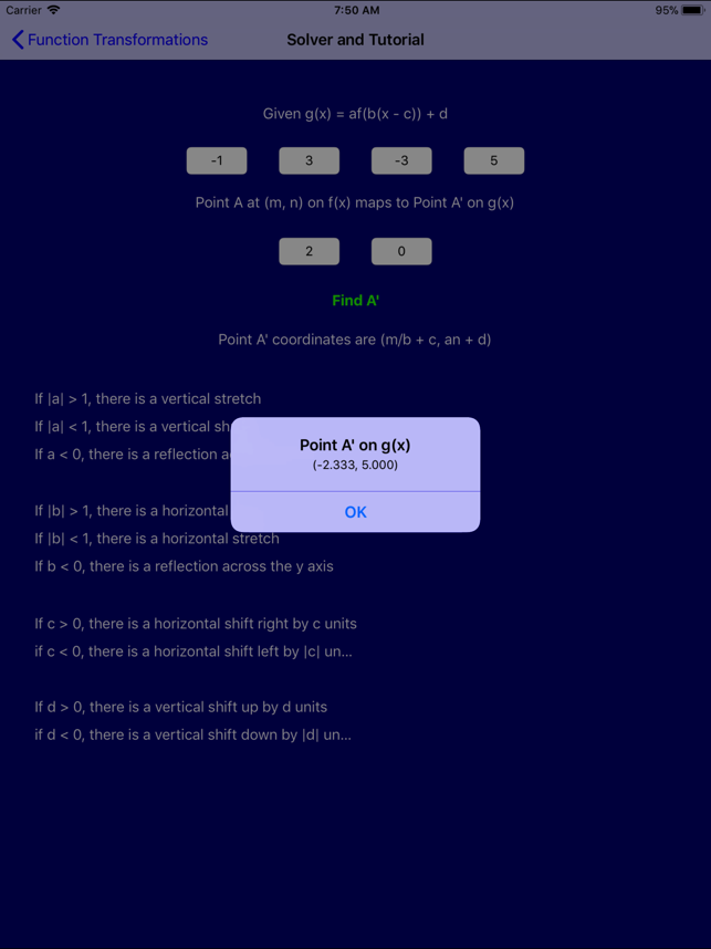 ‎Algebra Pro Screenshot
