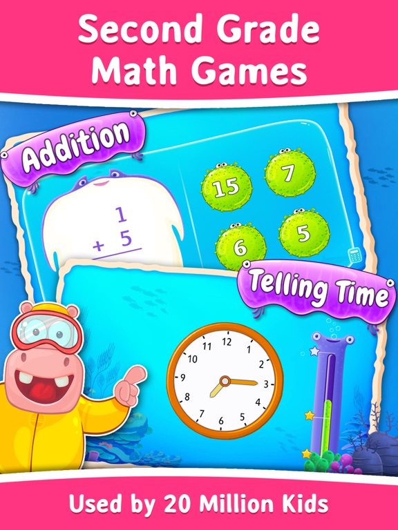 App Shopper: 2nd Grade Math Learning Games (Education)