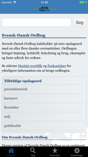 Svensk-Dansk Ordbog(圖1)-速報App