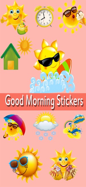 Good Morning Stickers!