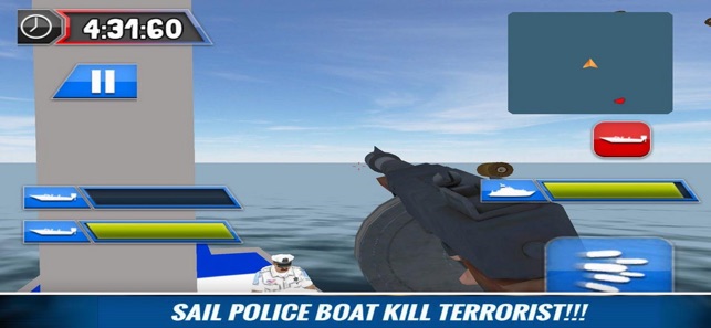 Mission Police Boat 3D(圖3)-速報App