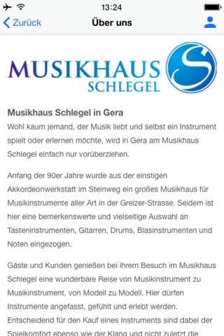 Musikhaus Schlegel screenshot 2