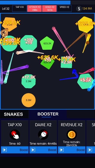 Idle Snake VS Block screenshot 4