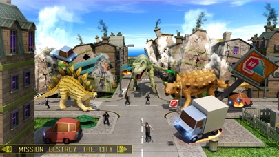 Wild Dino City Attack screenshot 4