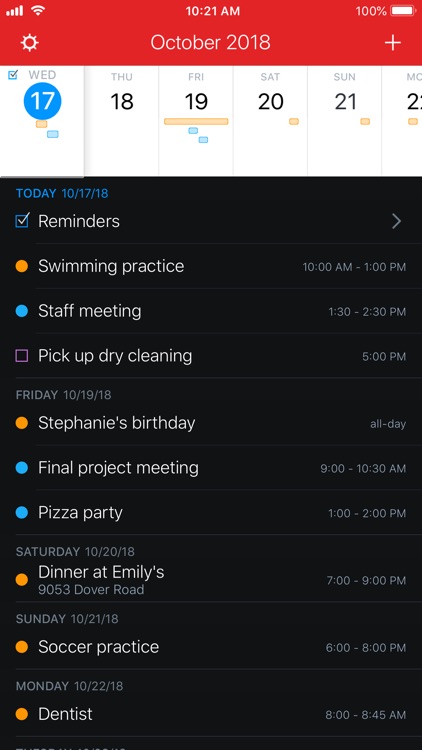 Fantastical 2 for iPhone screenshot-0