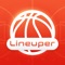 Lineuper helps a basketball coach make their lineup on  a real time basis