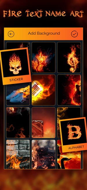 Fire Text Name Art(圖2)-速報App