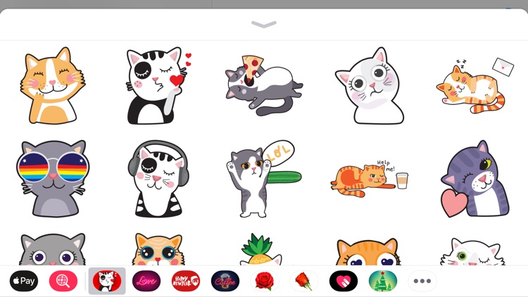Angry Kitten iMessage Stickers