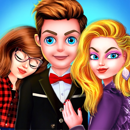 Highschool Love Triangle Story iOS App