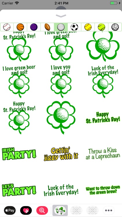 St Pat Sports MegaStickerPak screenshot-4