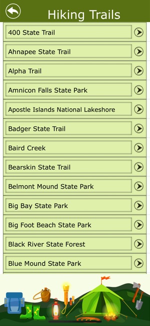 Wisconsin Campgrounds & Trails(圖4)-速報App