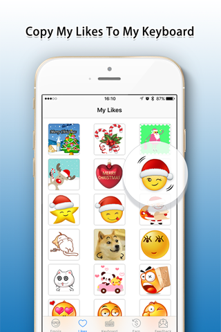 Emoji Added - Christmas Emoji screenshot 4