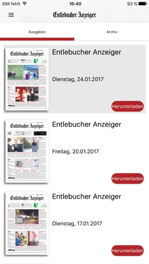 Entlebucher Anzeiger(圖1)-速報App