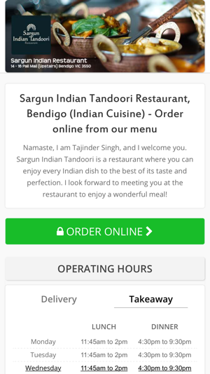 Sargun Indian Tandoori Restaurant(圖2)-速報App