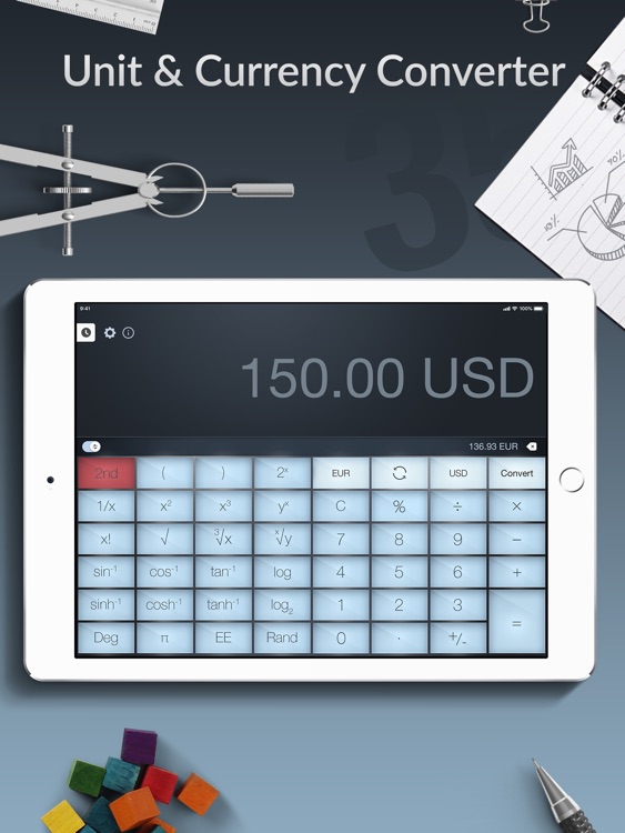 Calculator Pro+ for iPad screenshot-4