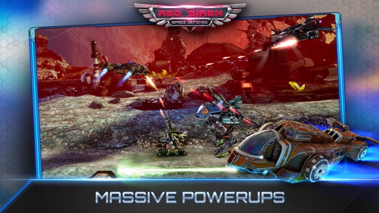 Red Siren: Space Defense screenshot-3