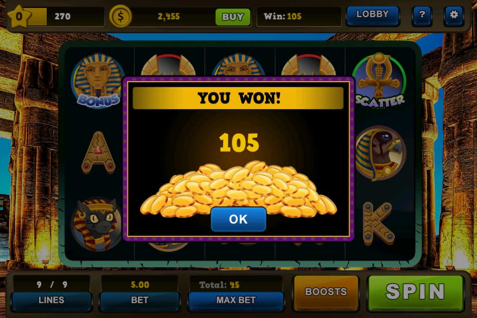 Slots Pharaoh's Quest screenshot 2